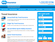 Tablet Screenshot of mrlinsurance.co.uk